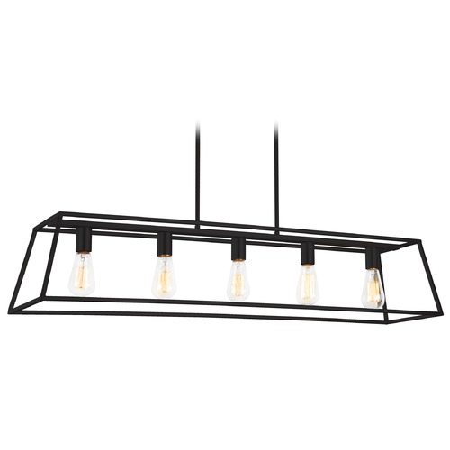 Candor Rusty Black Chandelier by Matteo Lighting