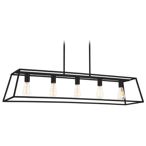 Matteo Lighting Candor Rusty Black Chandelier by Matteo Lighting C57015RB