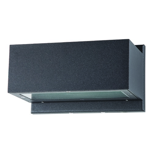 Verona Anthracite LED Outdoor Wall Light by Satco Lighting