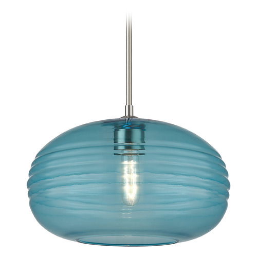 Z-Lite Harmony Brushed Nickel Pendant by Z-Lite 487P14-BN