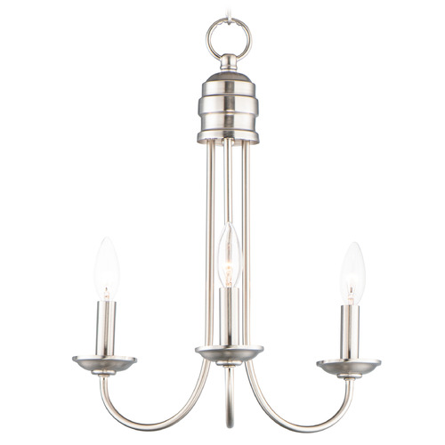 Maxim Lighting Logan Satin Nickel Chandelier
