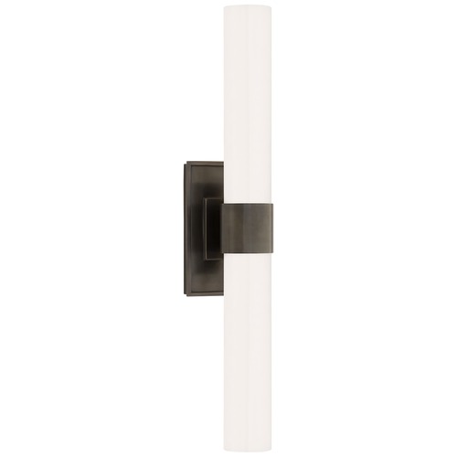 Visual Comfort Signature Collection Ian K. Fowler Presidio Double Sconce in Bronze by Visual Comfort Signature S2164BZWG