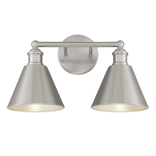 Meridian 17-Inch Vanity Light in Brushed Nickel by Meridian M80063BN