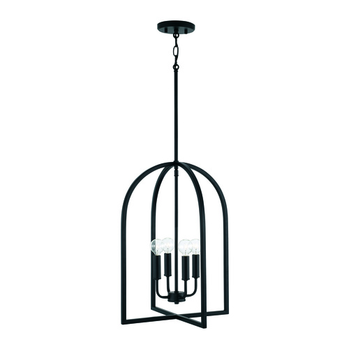 Lawson Foyer Light in Matte Black by HomePlace by Capital Lighting