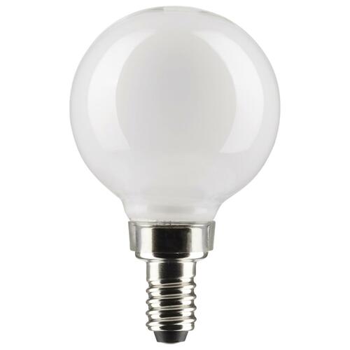 Satco Lighting 4.5W LED G16.5 Frosted Light Bulb in 2700K by Satco Lighting S21207