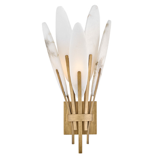 Fredrick Ramond Nerine Burnished Gold LED Sconce