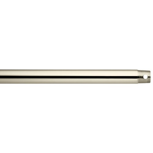Kichler Lighting 12-Inch Downrod in Polished Nickel by Kichler Lighting 360000PN