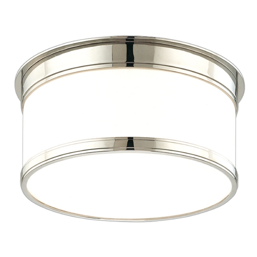 Hudson Valley Lighting Geneva Flush Mount in Polished Nickel by Hudson Valley Lighting 709-PN