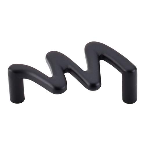 Top Knobs Hardware Modern Cabinet Pull in Flat Black Finish M566
