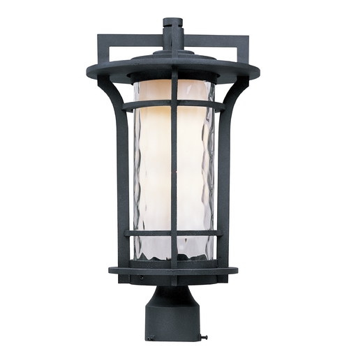 Maxim Lighting Oakville Black Oxide Post Light by Maxim Lighting 30480WGBO