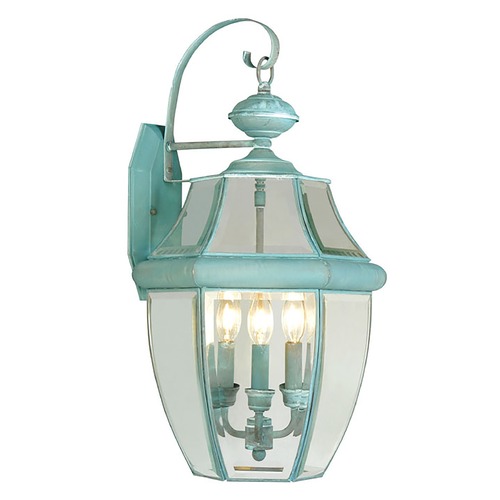 Livex Lighting Livex Lighting Monterey Verdigris Outdoor Wall Light 2351-06