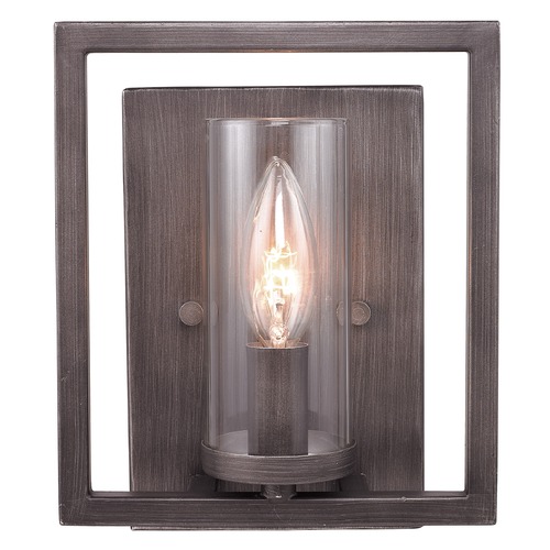 Marco Gunmetal Bronze Sconce by Golden Lighting