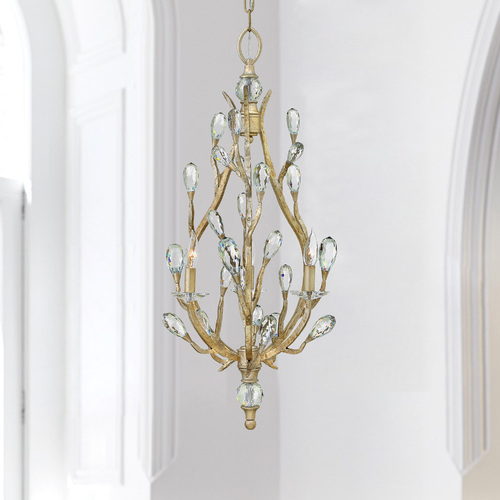 Fredrick Ramond Eve 18.50-Inch Crystal Chandelier in Champagne Gold by Fredrick Ramond FR46803CPG