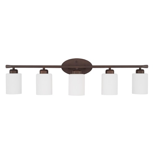 Dixon 36.75-Inch Bronze Bath Light by HomePlace by Capital Lighting