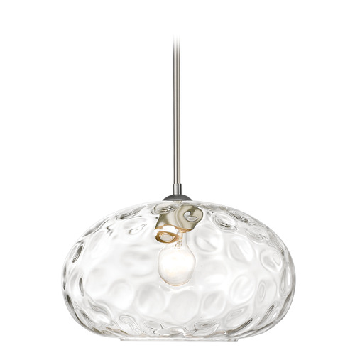 Chloe Brushed Nickel Pendant by Z-Lite