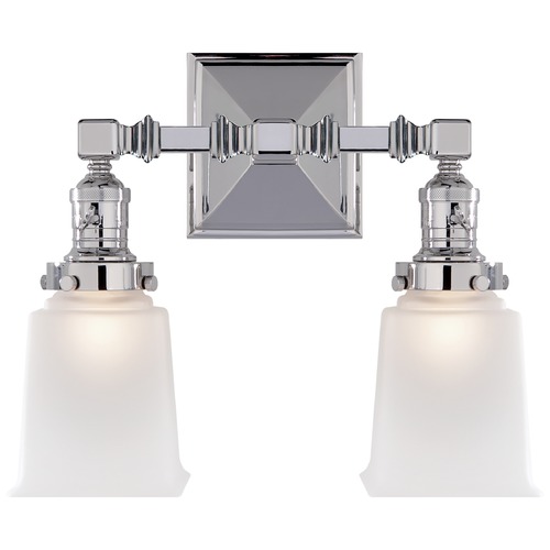 Visual Comfort Signature Collection E.F. Chapman Boston 2-Light in Chrome by Visual Comfort Signature SL2942CHFG