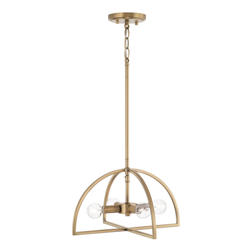 HomePlace by Capital Lighting Lawson Dual Mount Pendant in Brass by HomePlace by Capital Lighting 248841AD