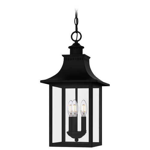 Quoizel Lighting Chancellor Mystic Black Pendant Light