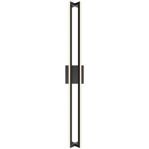 Afx Lighting Cass Black LED Vertical Bathroom Light