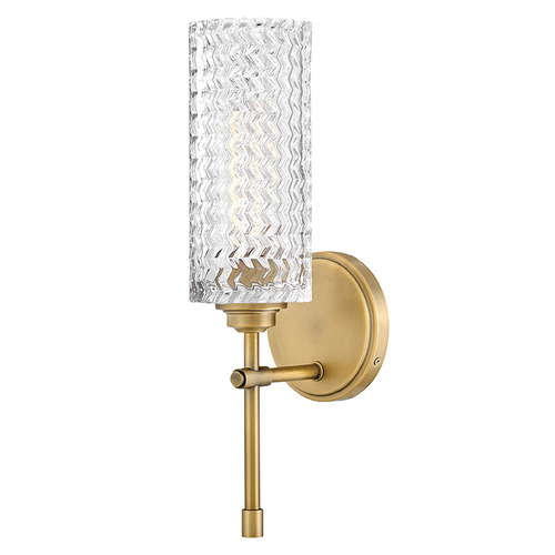 Hinkley Elle Heritage Brass LED Sconce