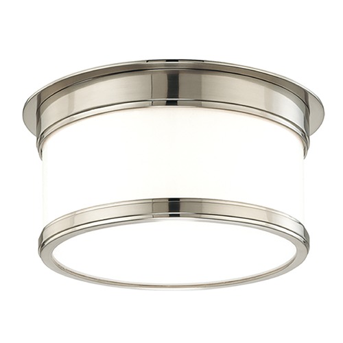 Hudson Valley Lighting Geneva Flush Mount in Satin Nickel by Hudson Valley Lighting 709-SN