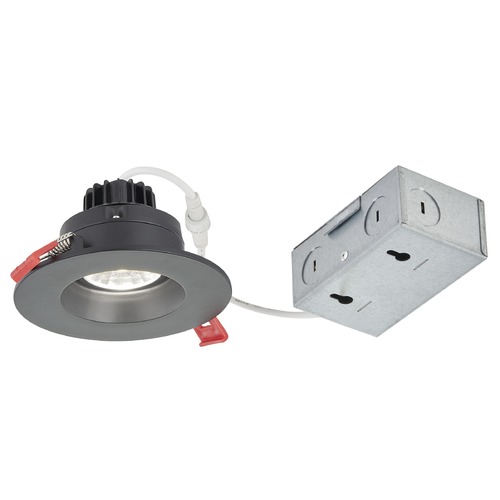 Recesso 3 Inch IC Rated Adjustable Black Reflector 3000K