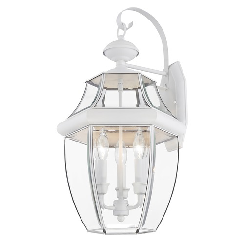 Livex Lighting Livex Lighting Monterey White Outdoor Wall Light 2351-03