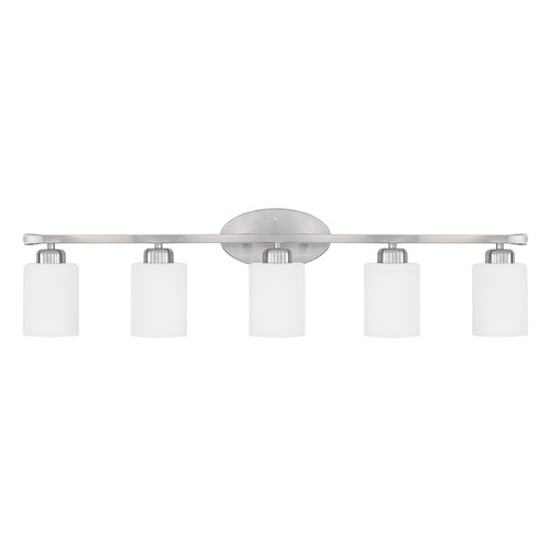 HomePlace by Capital Lighting Dixon 36.75-Inch Bath Light in Brushed Nickel by HomePlace by Capital Lighting 115251BN-338