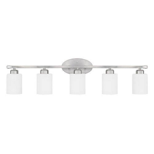 Dixon 36.75-Inch Bath Light in Brushed Nickel by HomePlace by Capital Lighting