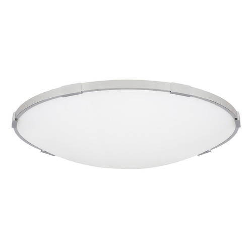 Visual Comfort Modern Collection Sean Lavin Lance 24-Inch 3000K LED Flush Mount in Chrome by VC Modern 700FMLNC24C-LED930