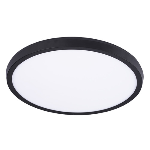 Modern Forms by WAC Lighting Argo Black LED Flush Mount by Modern Forms FM-4215-27-BK