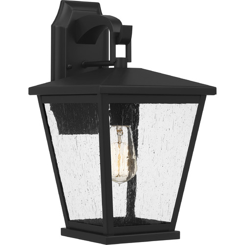 Quoizel Lighting Joffrey Outdoor Wall Light in Matte Black by Quoizel Lighting JFY8409MBK