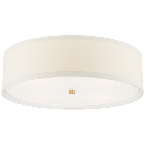 Visual Comfort Signature Collection Kate Spade New York Walker Flush Mount in Gild by Visual Comfort Signature KS4072GL