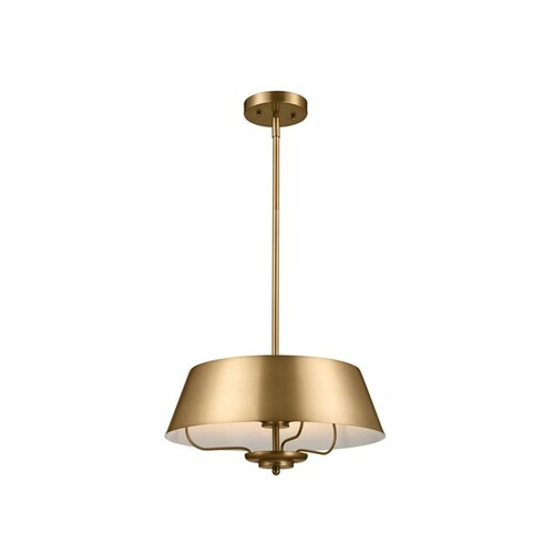 Luella Convertible 16-Inch Pendant in Brass by Kichler Lighting