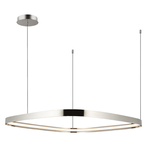 Kuzco Lighting Yukon Polished Nickel LED Pendant Light