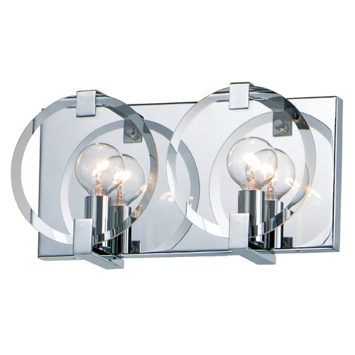 Maxim Lighting Maxim Lighting Looking Glass Polished Chrome Bathroom Light 21292CLPC