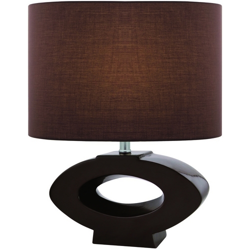 Lite Source Lighting Lite Source Lighting Kenadia Coffee Table Lamp with Drum Shade LS-21646COFFEE