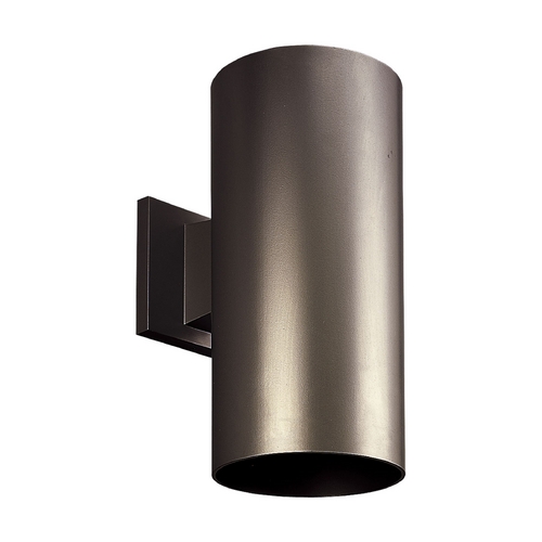 Cylinder Antique Bronze Outdoor Wall Light by Progress Lighting