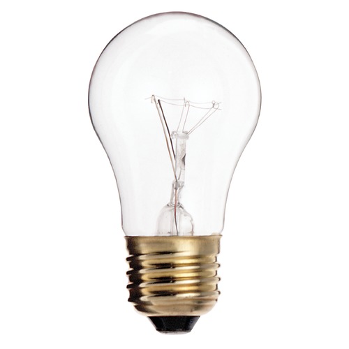 Satco Lighting Incandescent A15 Light Bulb Medium Base 2700K Dimmable S3948