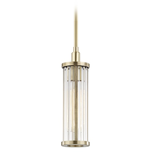 Marley Aged Brass Pendant by Hudson Valley Lighting