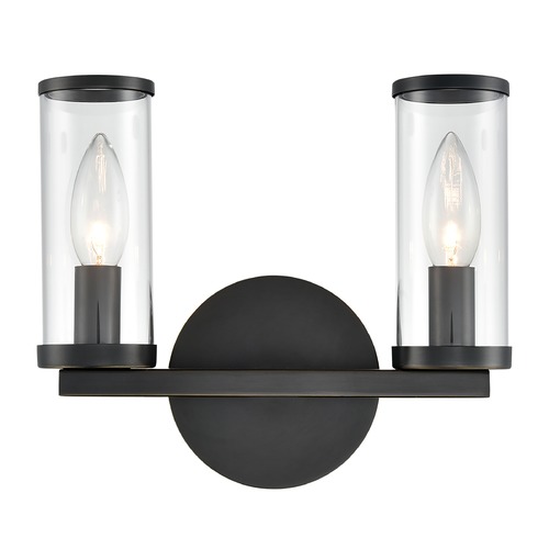 Alora Lighting Revolve Urban Bronze Bathroom Light by Alora Lighting WV309022UBCG