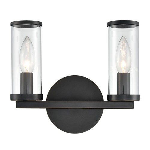 Alora Lighting Revolve Urban Bronze Bathroom Light by Alora Lighting WV309022UBCG