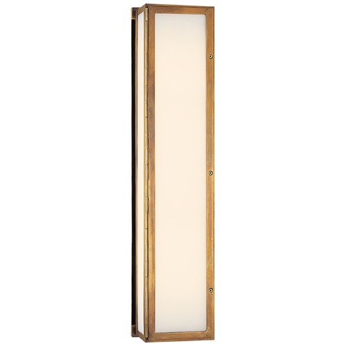 Thomas OBrien Mercer Long Box Light in Brass by Visual Comfort Signature