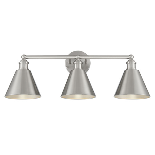 Meridian 27-Inch Vanity Light in Brushed Nickel by Meridian M80064BN