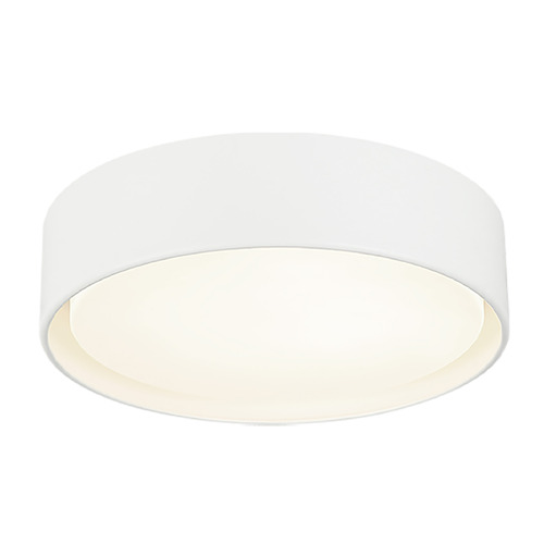 Ezra White LED Flush Mount by Matteo Lighting