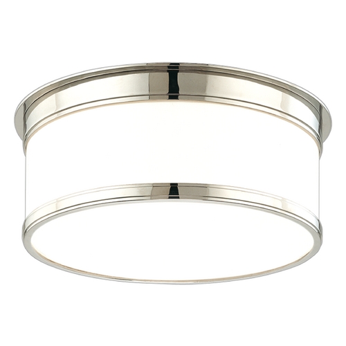 Hudson Valley Lighting Geneva Flush Mount in Polished Nickel by Hudson Valley Lighting 712-PN