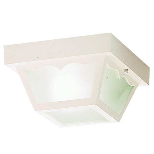 Polypropylene 8.25-Inch Flush Mount in White by Kichler Lighting