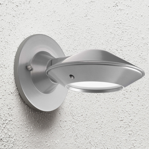 Strata LED Metallic Gray LED Outdoor Wall Light by Progress Lighting