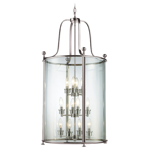 Wyndham Brushed Nickel Pendant by Z-Lite