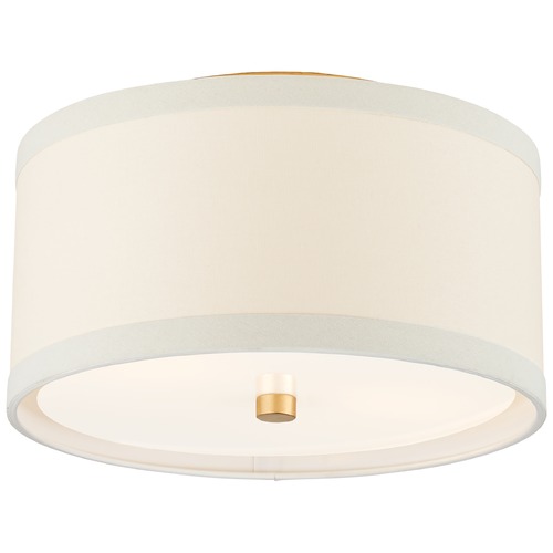 Kate Spade New York Walker Flush Mount in Gild by Visual Comfort Signature